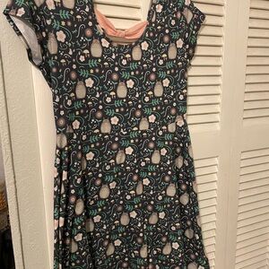 My Friend Totoro Patterned Dress
